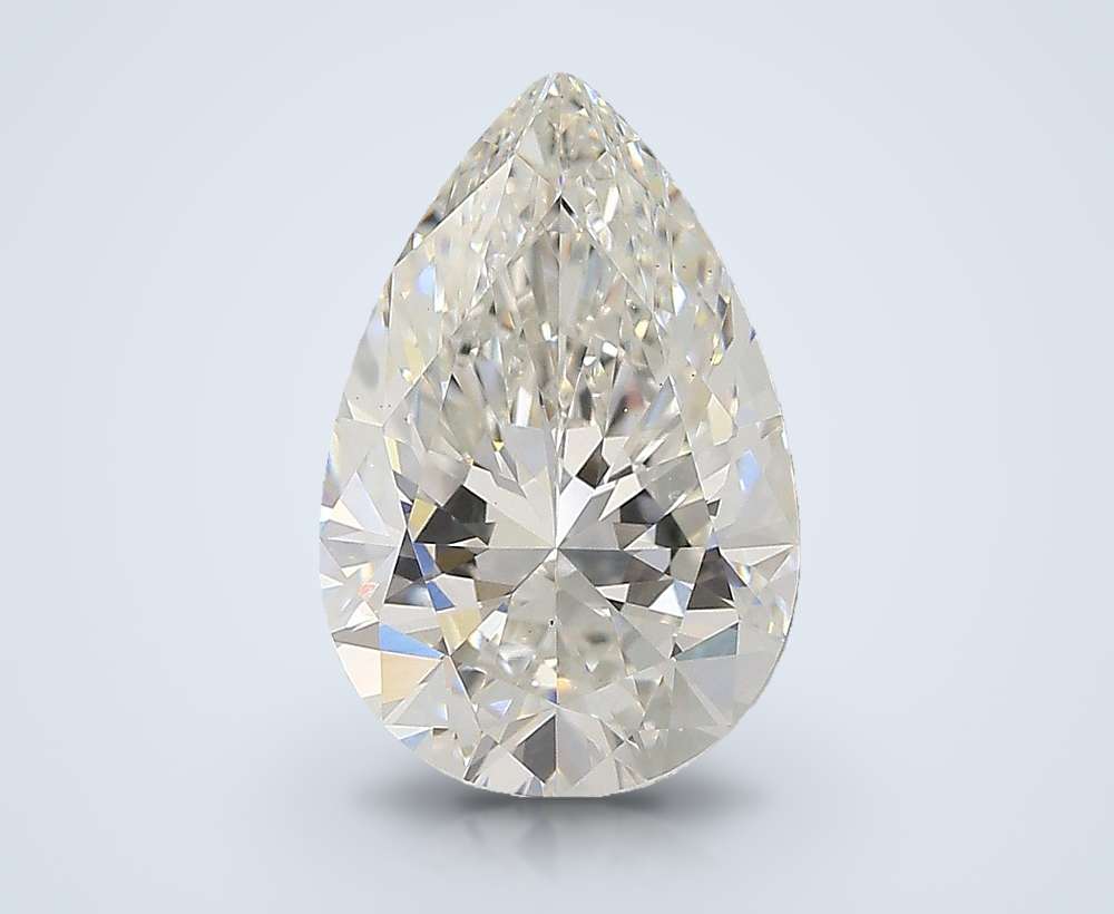 2.92 Carat Pear Lab Diamond
