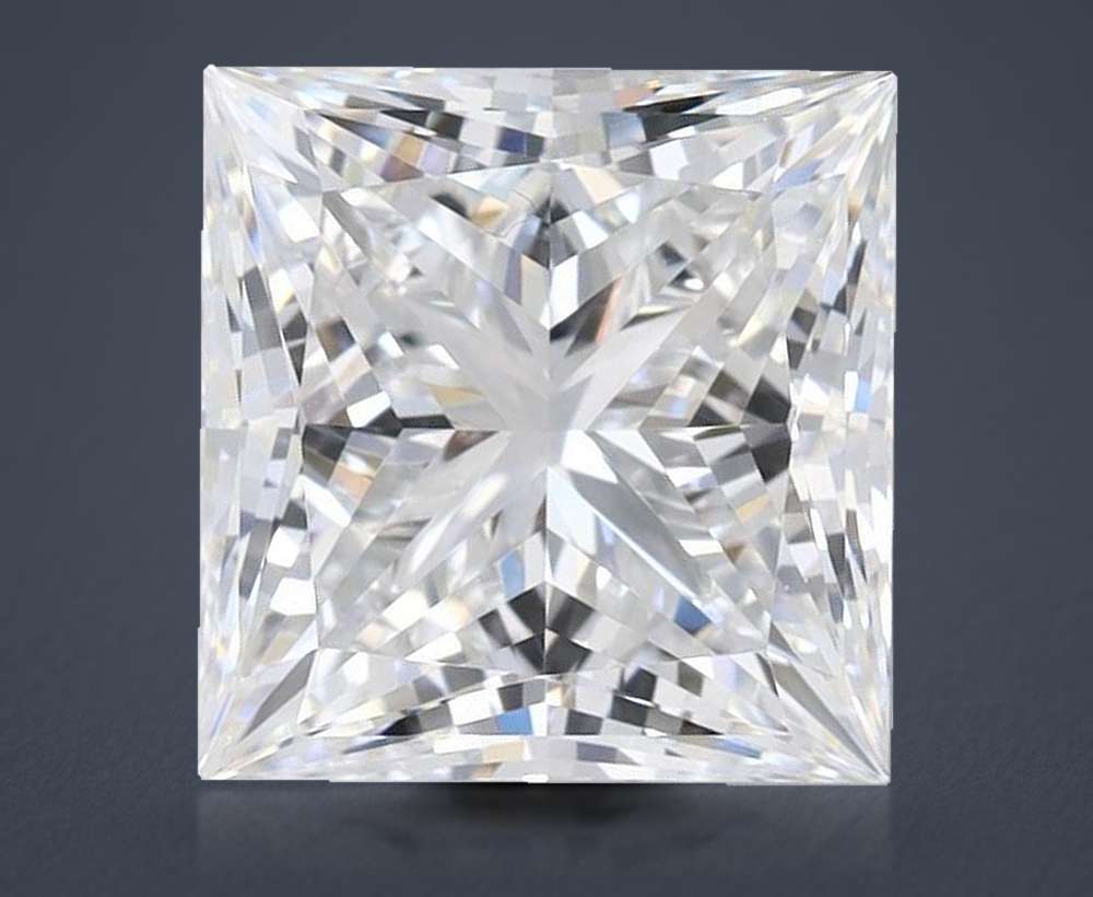 2.89 Carat Princess Lab Diamond