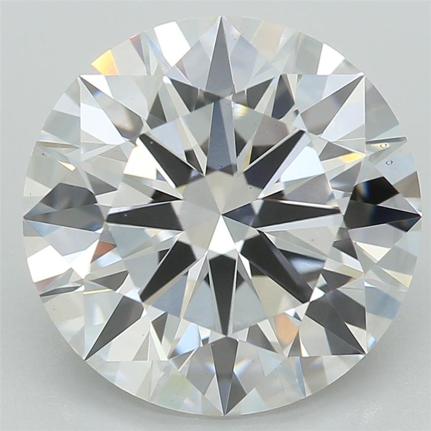 4.02ct E VS1 Rare Carat Ideal Cut Round Lab Grown Diamond