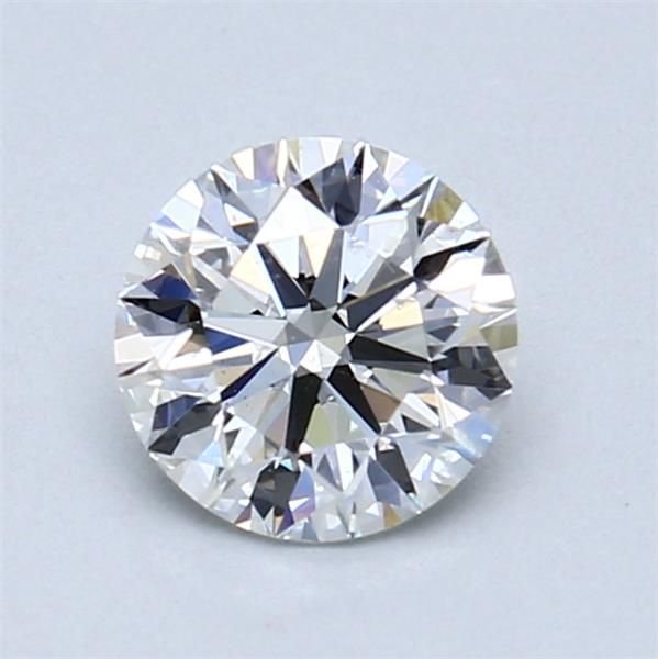 0.81ct E SI2 Rare Carat Ideal Cut Round Diamond
