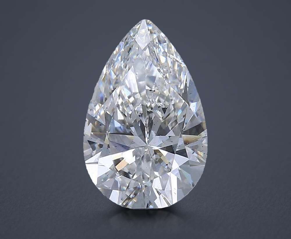 1.30 Carat Pear Lab Diamond
