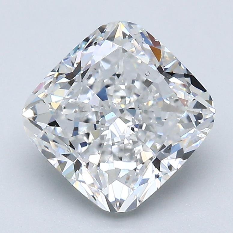 2.53ct E SI1 Very Good Cut Cushion Diamond