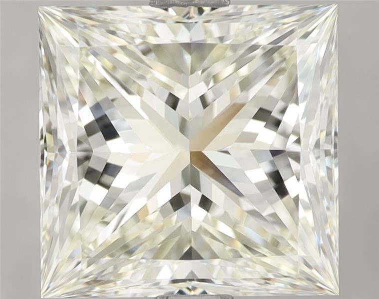 3.03ct K IF Rare Carat Ideal Cut Princess Diamond