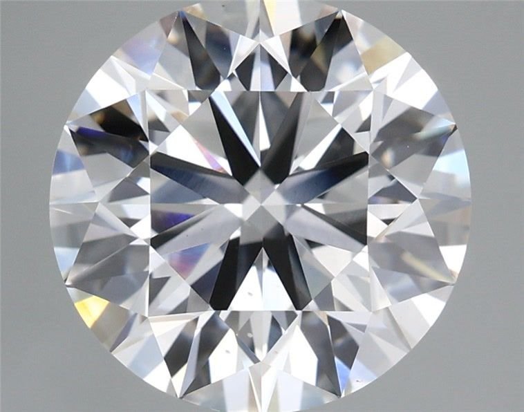 5.52 Carat Round Lab Diamond
