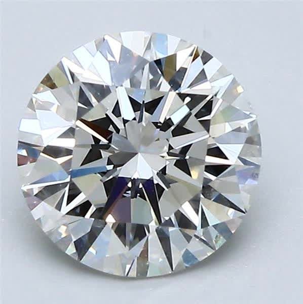 2.01ct I VS1 Rare Carat Ideal Cut Round Diamond