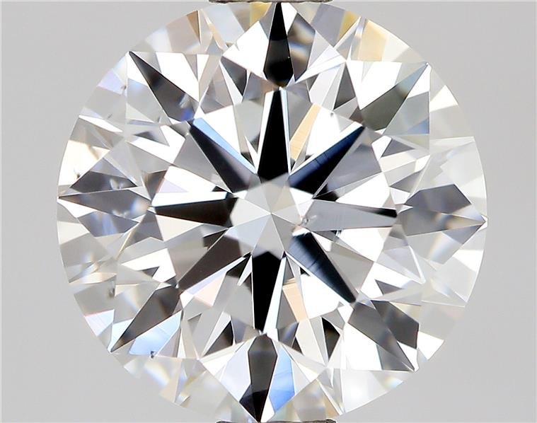 1.59ct F SI1 Rare Carat Ideal Cut Round Diamond