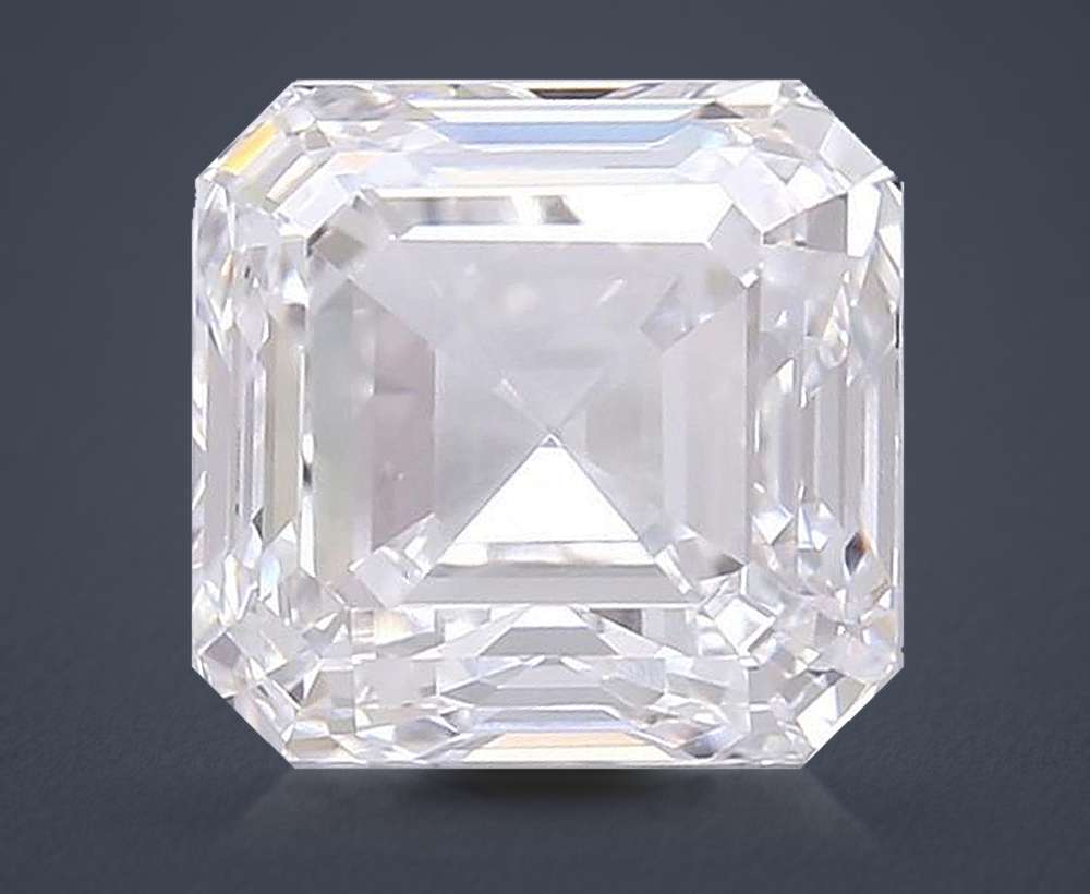 5.56 Carat Asscher Lab Diamond