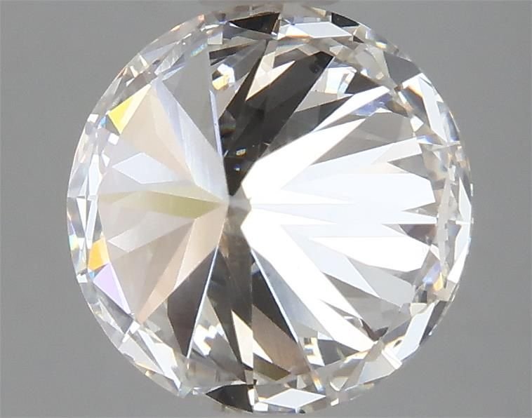 2.97ct E SI2 Excellent Cut Round Lab Grown Diamond