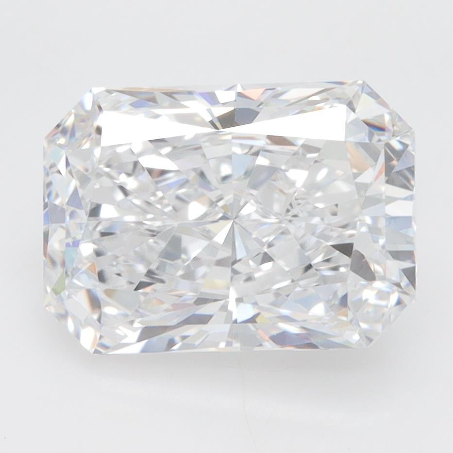 3.35ct D VVS1 Rare Carat Ideal Cut Radiant Lab Grown Diamond