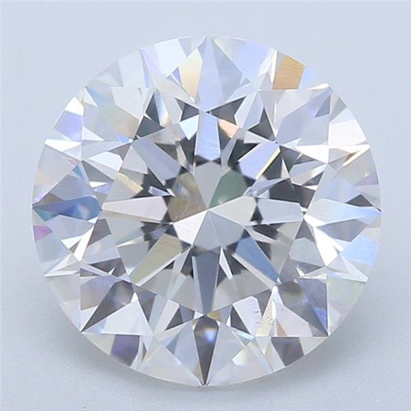 1.66ct F SI1 Excellent Cut Round Lab Grown Diamond