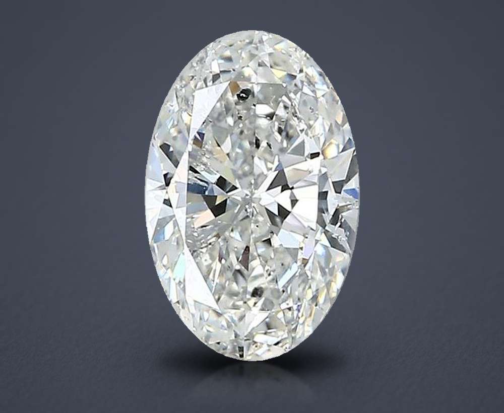 1.00 Carat Oval Natural Diamond