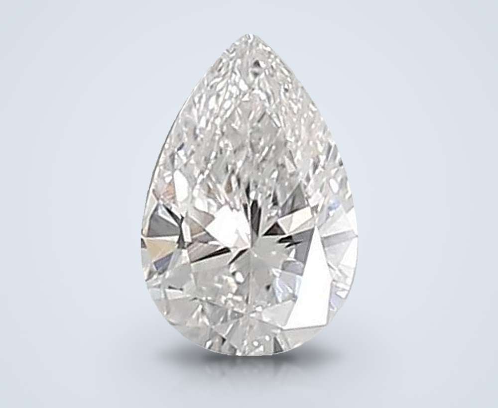 0.33 Carat Pear Lab Diamond