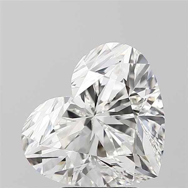 4.02ct H VS1 Rare Carat Ideal Cut Heart Lab Grown Diamond