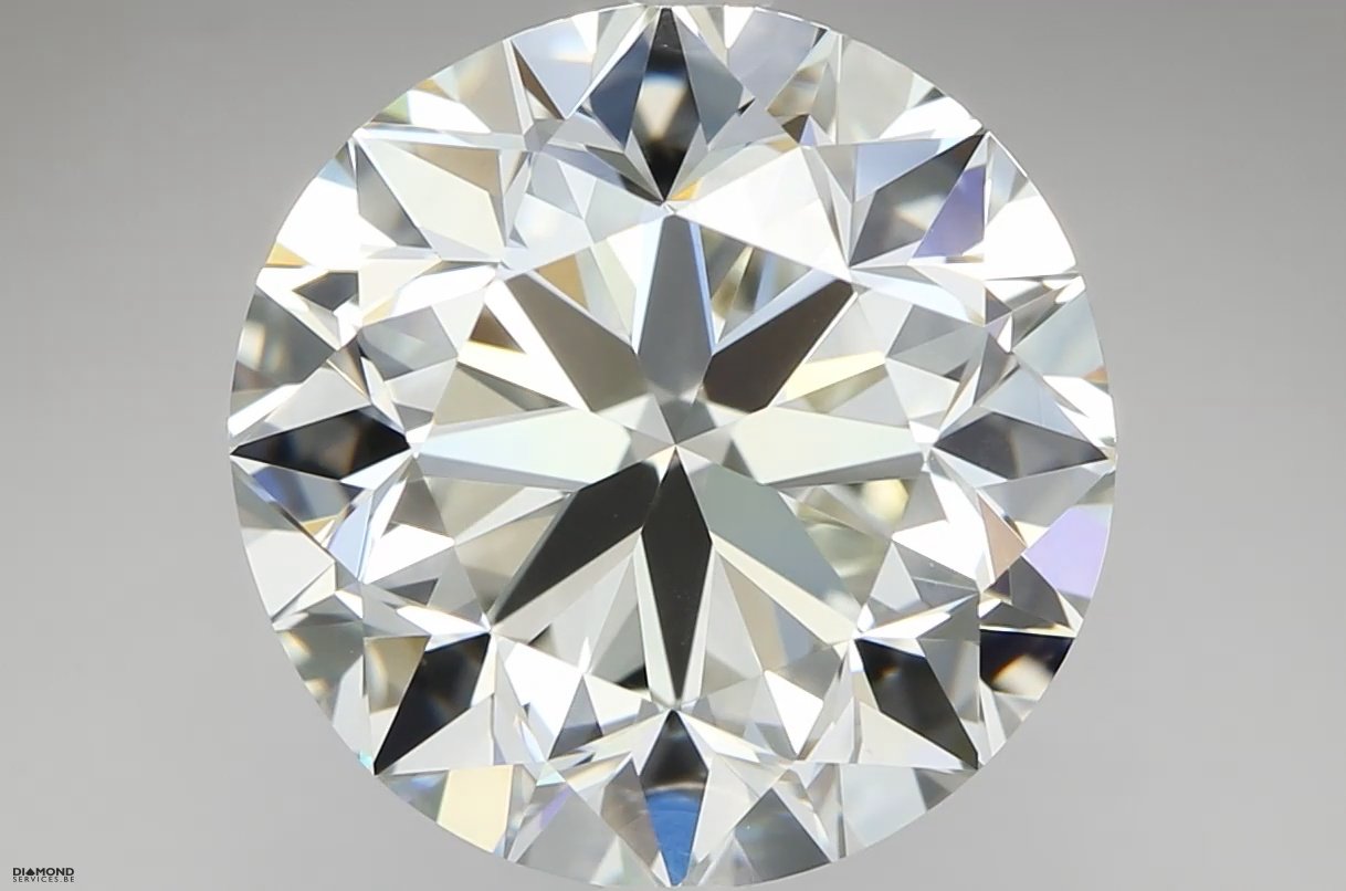 4.01ct H VVS2 Very Good Cut Round Diamond