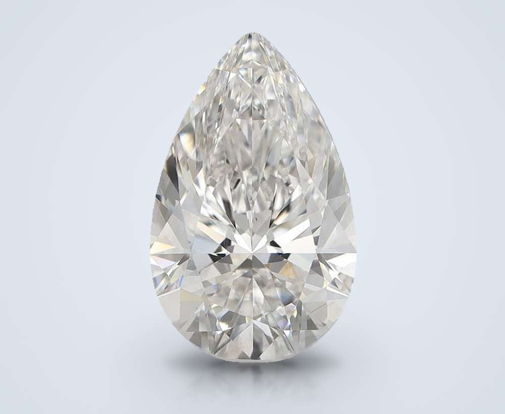 3.56 Carat Pear Lab Diamond