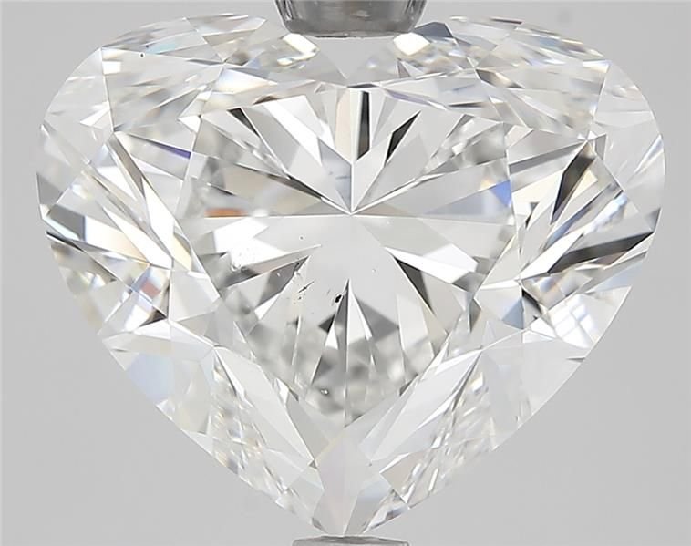 5.00ct G SI1 Rare Carat Ideal Cut Heart Diamond
