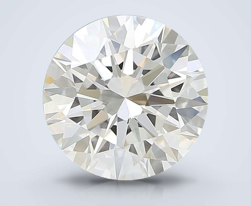 3.70 Carat Round Lab Diamond