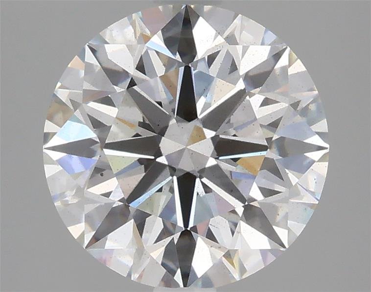 3.14ct F SI1 Rare Carat Ideal Cut Round Lab Grown Diamond