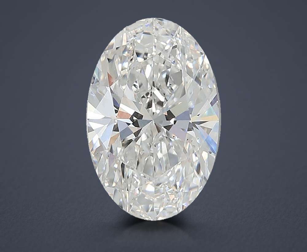 2.50 Carat Oval Lab Diamond