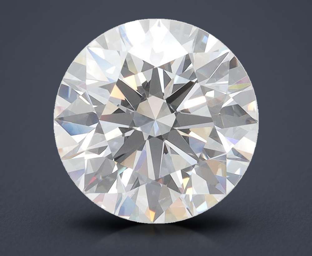 4.00 Carat Round Lab Diamond