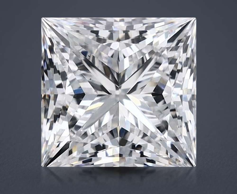 2.80 Carat Princess Lab Diamond