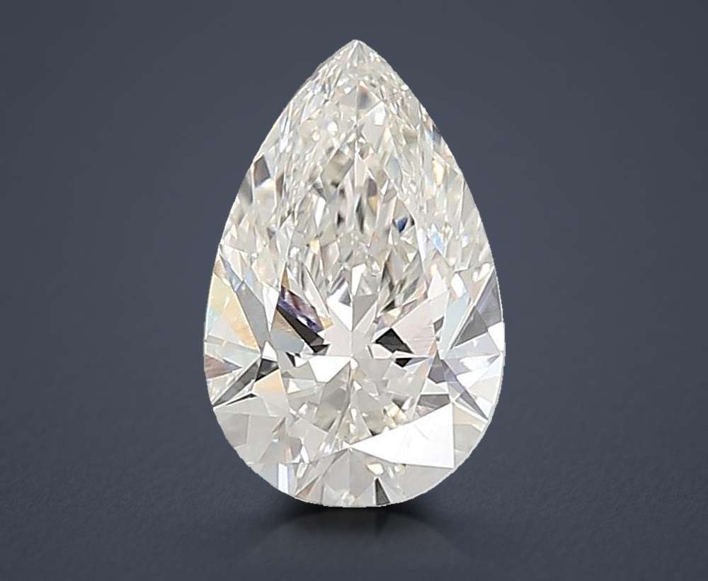 4.04 Carat Pear Lab Diamond