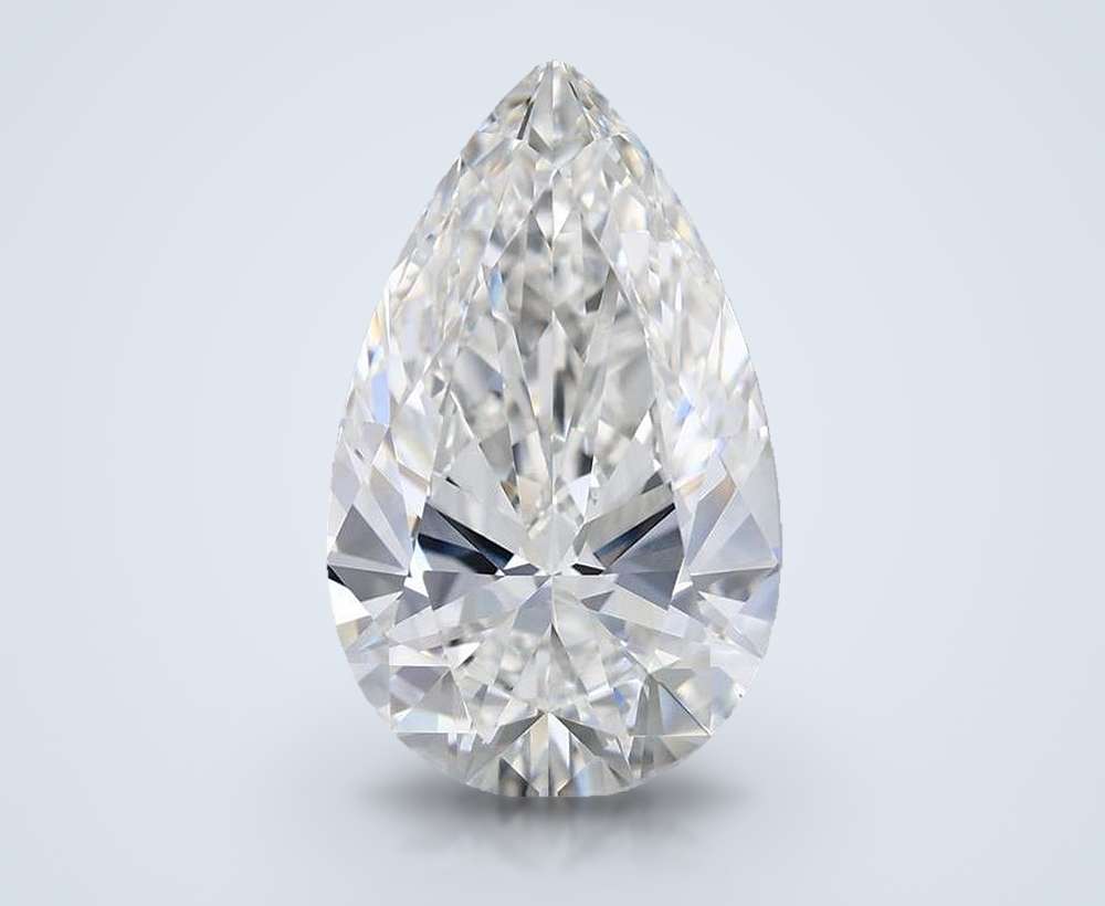 7.51 Carat Pear Lab Diamond