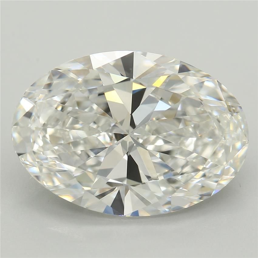5.53ct E VVS2 Rare Carat Ideal Cut Oval Lab Grown Diamond