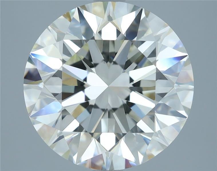 5.01ct I VS2 Rare Carat Ideal Cut Round Diamond