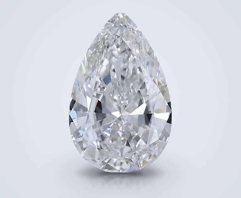 0.85 Carat Pear Lab Diamond