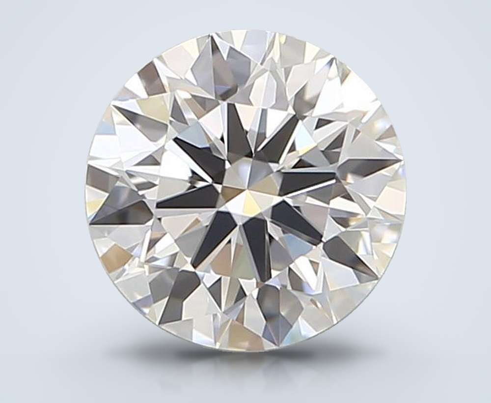 0.59 Carat Round Natural Diamond