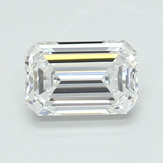 0.62ct D VVS2 Rare Carat Ideal Cut Emerald Lab Grown Diamond