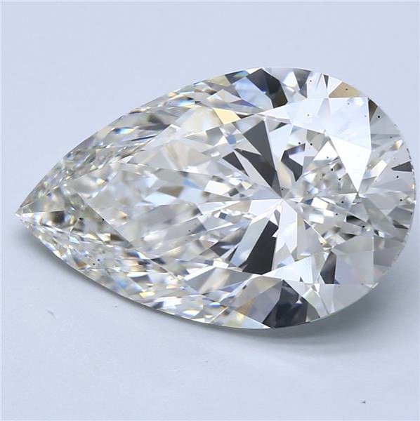 10.41ct G SI1 Rare Carat Ideal Cut Pear Lab Grown Diamond