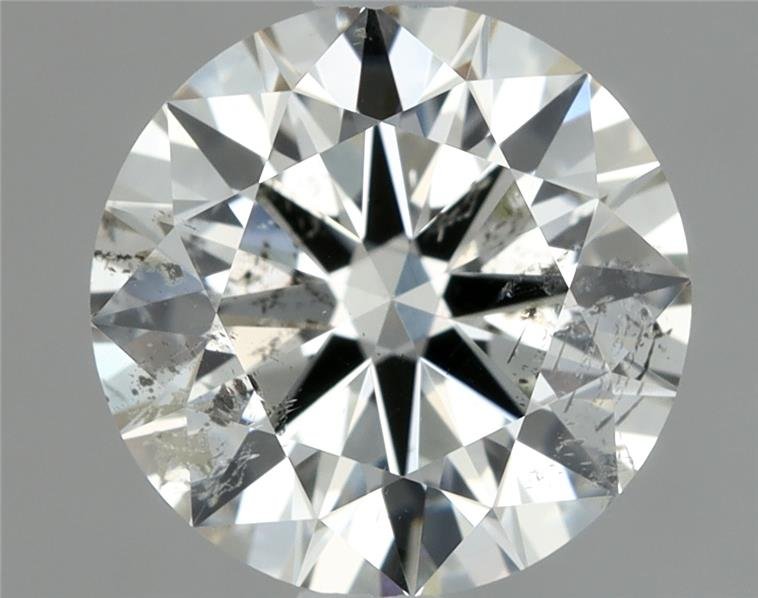 1.08ct I SI2 Rare Carat Ideal Cut Round Diamond