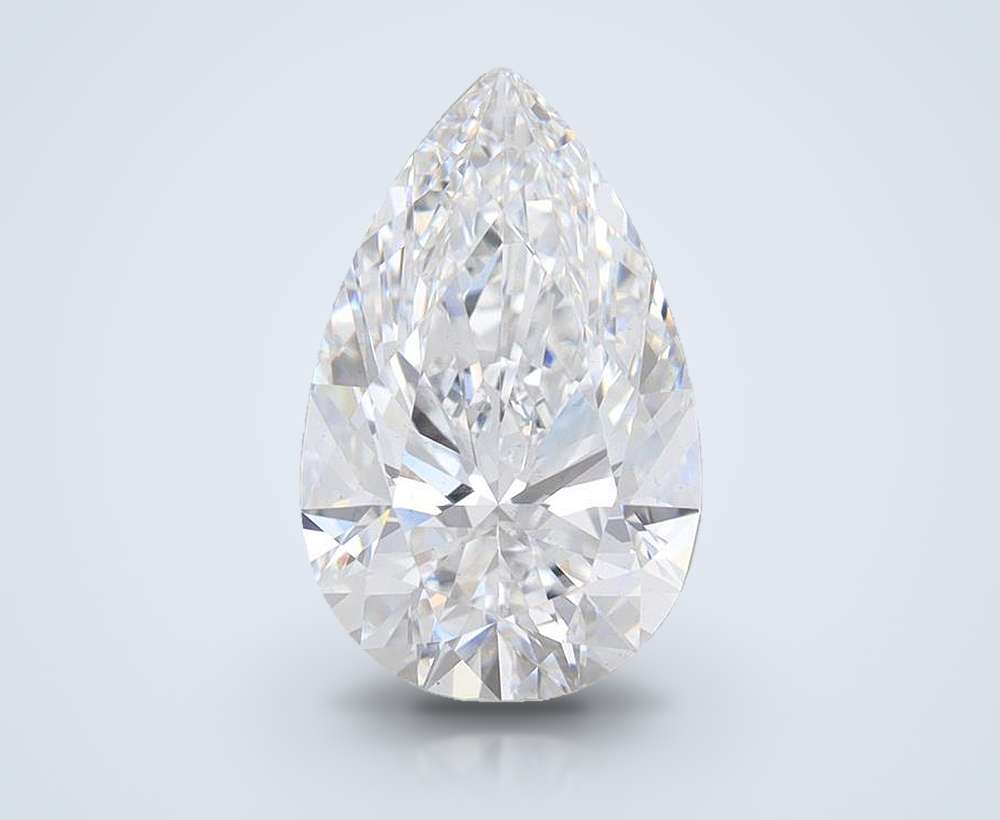 3.69 Carat Pear Lab Diamond