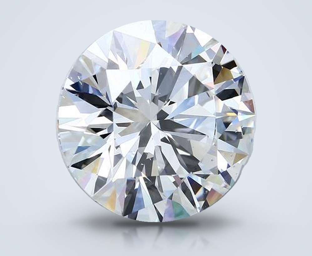 12.38 Carat Round Natural Diamond