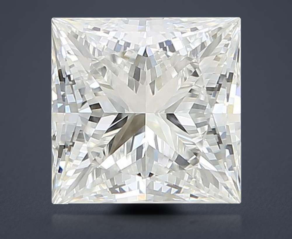 1.73 Carat Princess Lab Diamond
