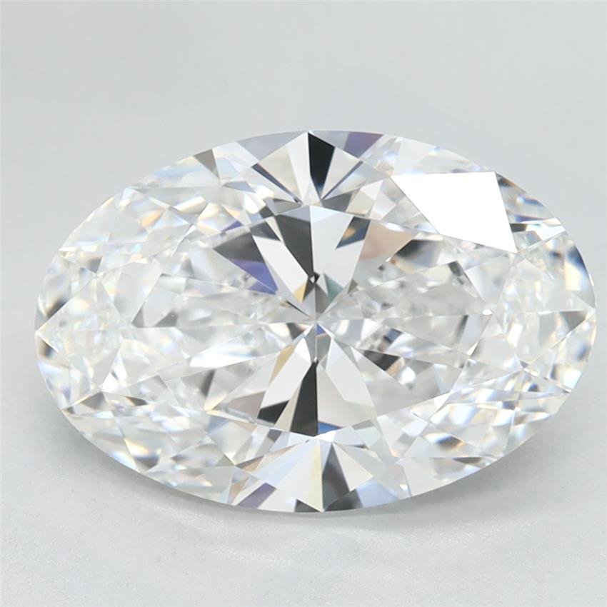 2.65ct D VVS1 Rare Carat Ideal Cut Oval Lab Grown Diamond