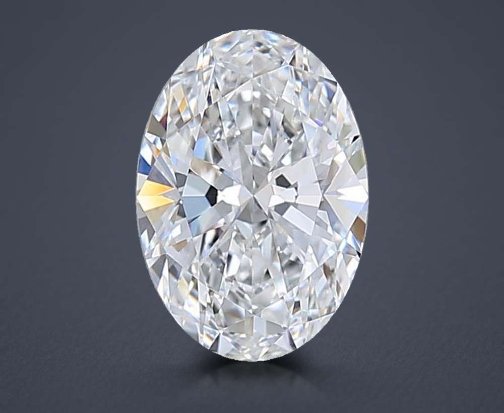1.53 Carat Oval Lab Diamond