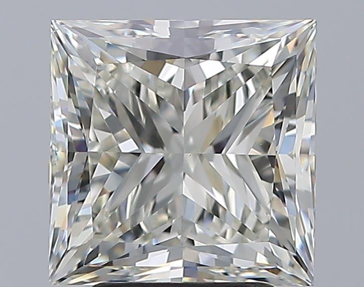 3.50ct J VS2 Rare Carat Ideal Cut Princess Diamond