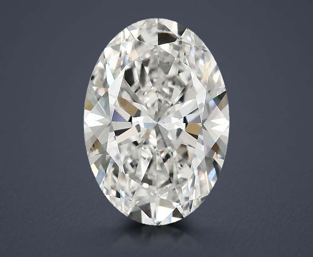 3.00 Carat Oval Lab Diamond