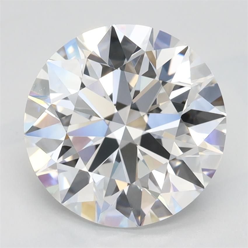 2.50ct D IF Rare Carat Ideal Cut Round Lab Grown Diamond