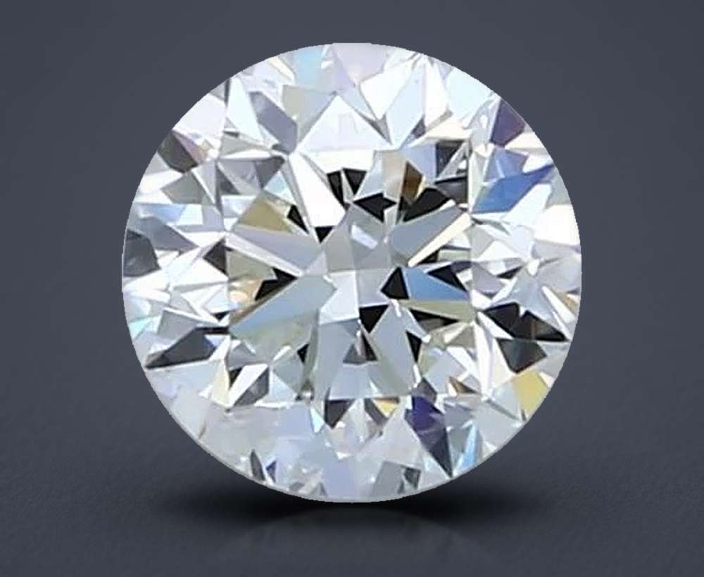 0.90 Carat Round Natural Diamond