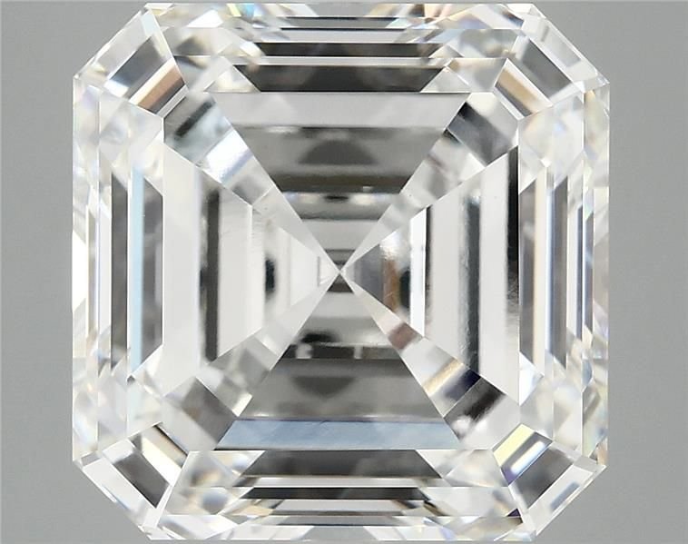 10.08ct F VVS2 Rare Carat Ideal Cut Asscher Lab Grown Diamond
