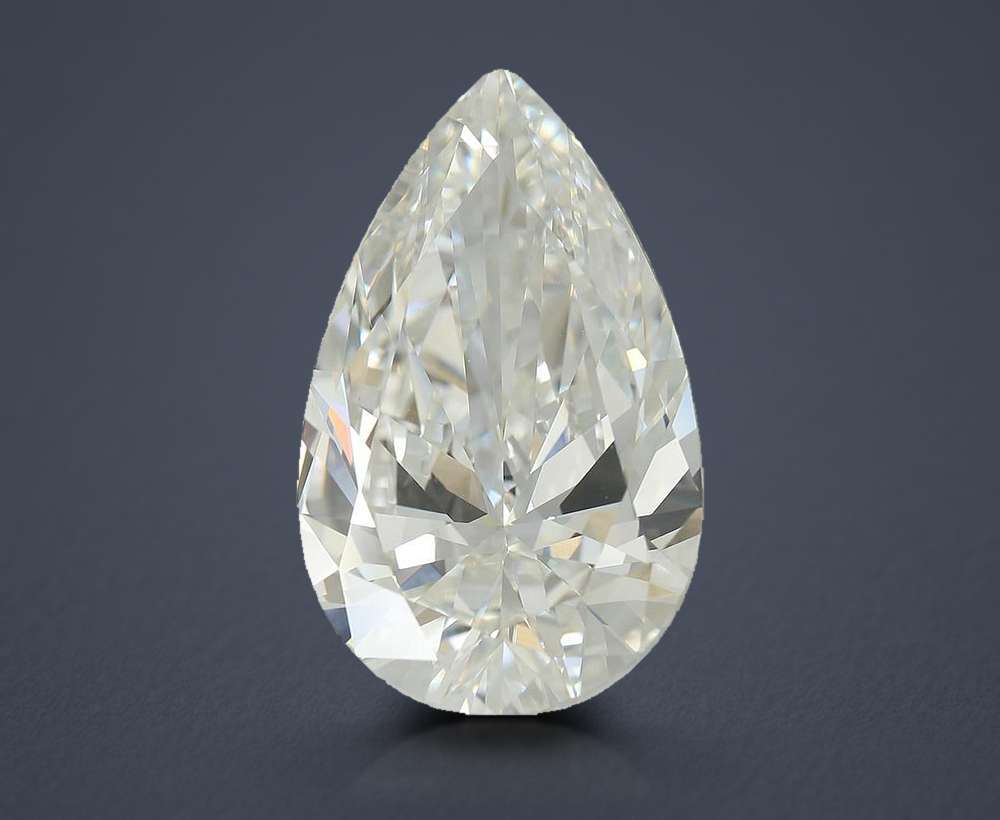 9.52 Carat Pear Lab Diamond