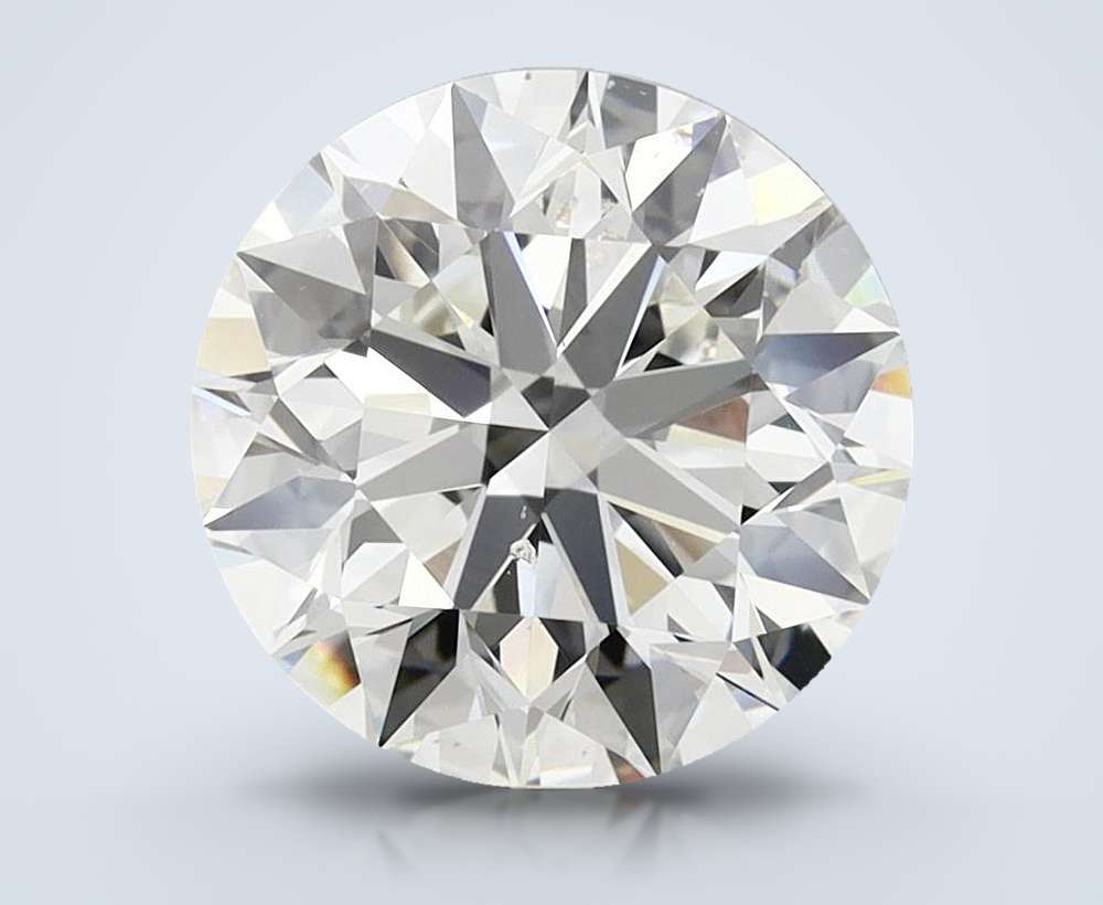 4.08 Carat Round Natural Diamond