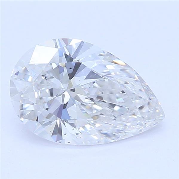 0.53ct D VS2 Rare Carat Ideal Cut Pear Lab Grown Diamond