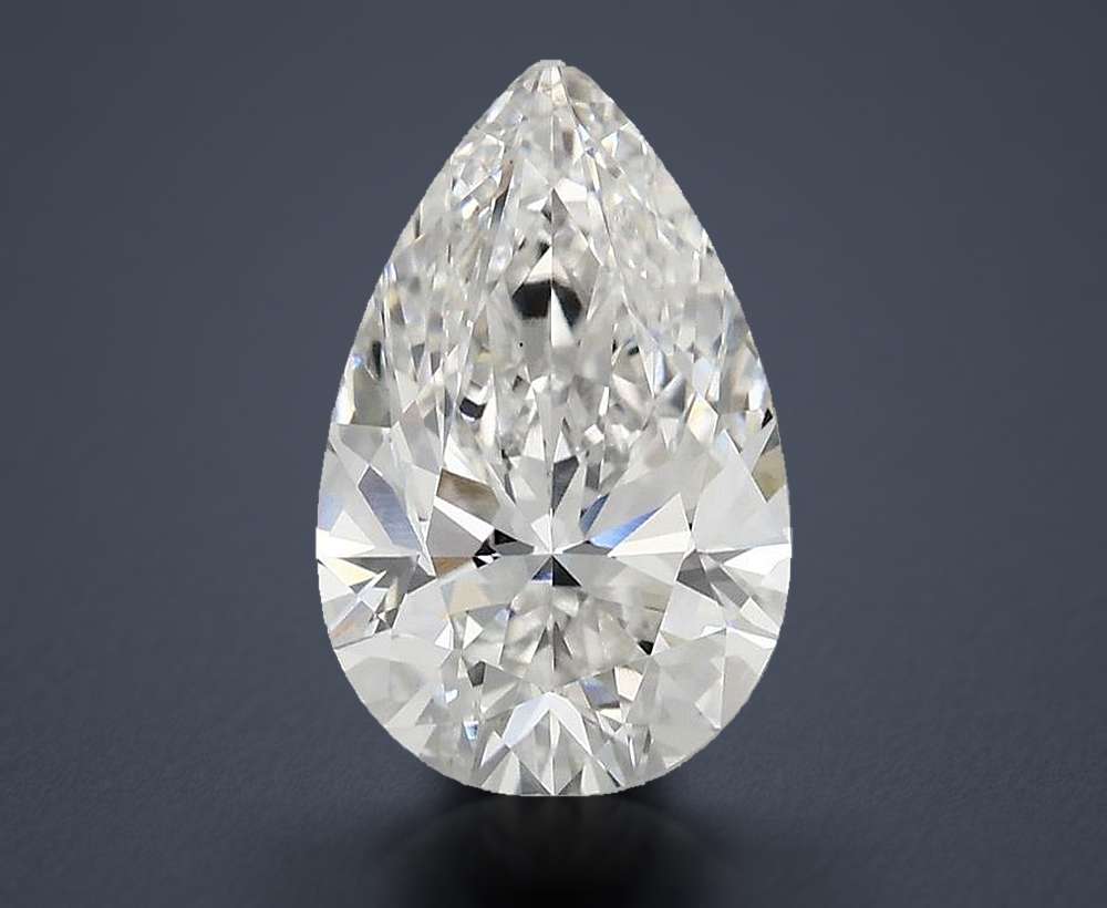 2.41 Carat Pear Lab Diamond