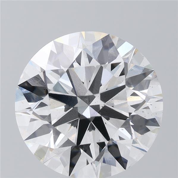 6.12ct G VS2 Rare Carat Ideal Cut Round Lab Grown Diamond