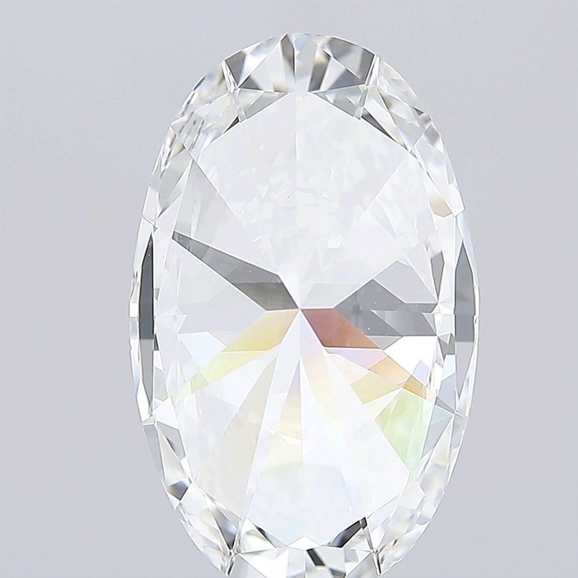 12.00ct F VS1 Very Good Cut Oval Lab Grown Diamond